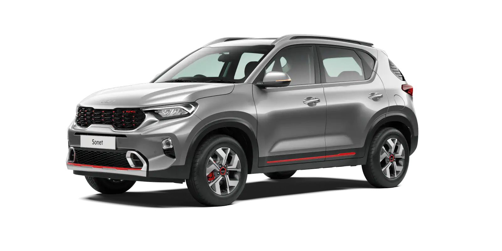 Kia Sonet2021-Steel Silver